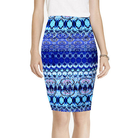 Blue Skirt Midi