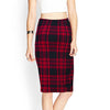 Red Skirt Midi