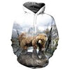 Men Women 3d Print Galaxy Space Hoodie Casual Pocket Hip Hop Hooded Sweatshirt large