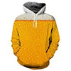 Men Women 3d Print Galaxy Space Hoodie Casual Pocket Hip Hop Hooded Sweatshirt large