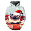 Men Women 3d Print Galaxy Space Hoodie Casual Pocket Hip Hop Hooded Sweatshirt large