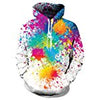 Men Women 3d Print Galaxy Space Hoodie Casual Pocket Hip Hop Hooded Sweatshirt large